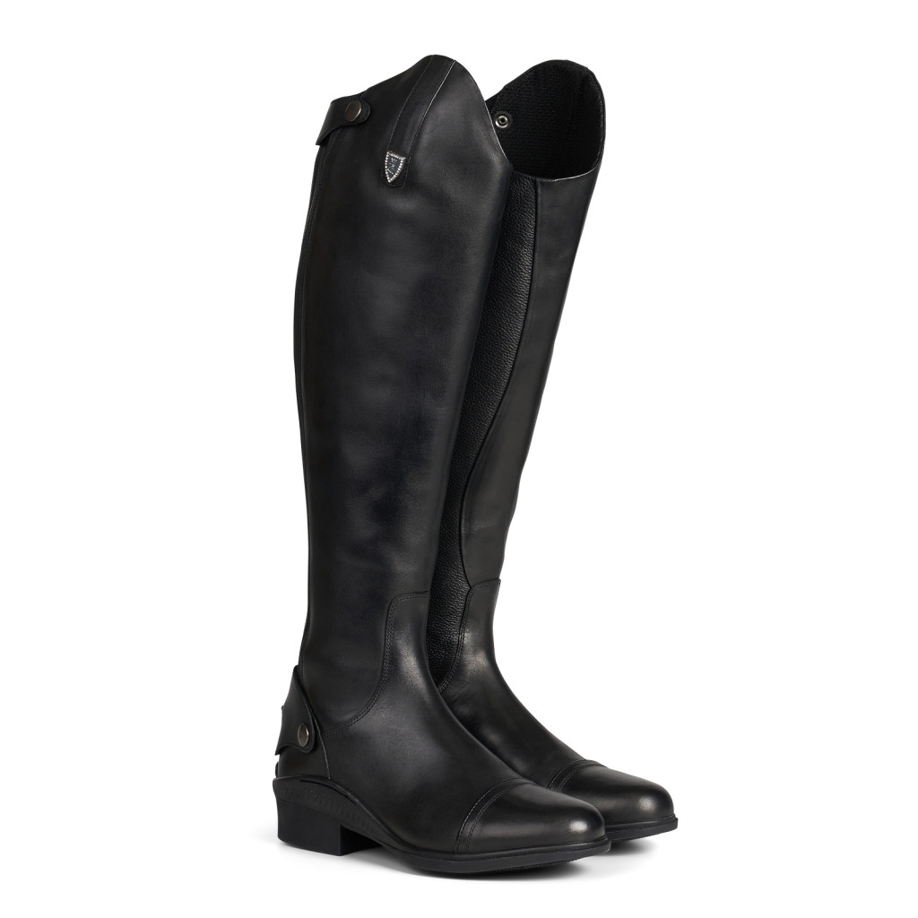 Horze Ladies Duvall Tall Dress Boots - Black - 10 Regular